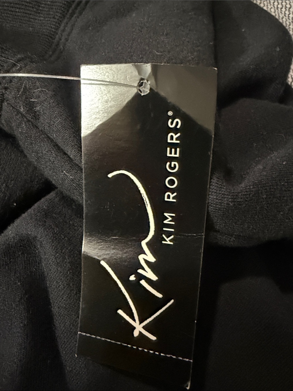 Kim Rogers Black Women's Pull-On Jogger Pants - Picture 7 of 8